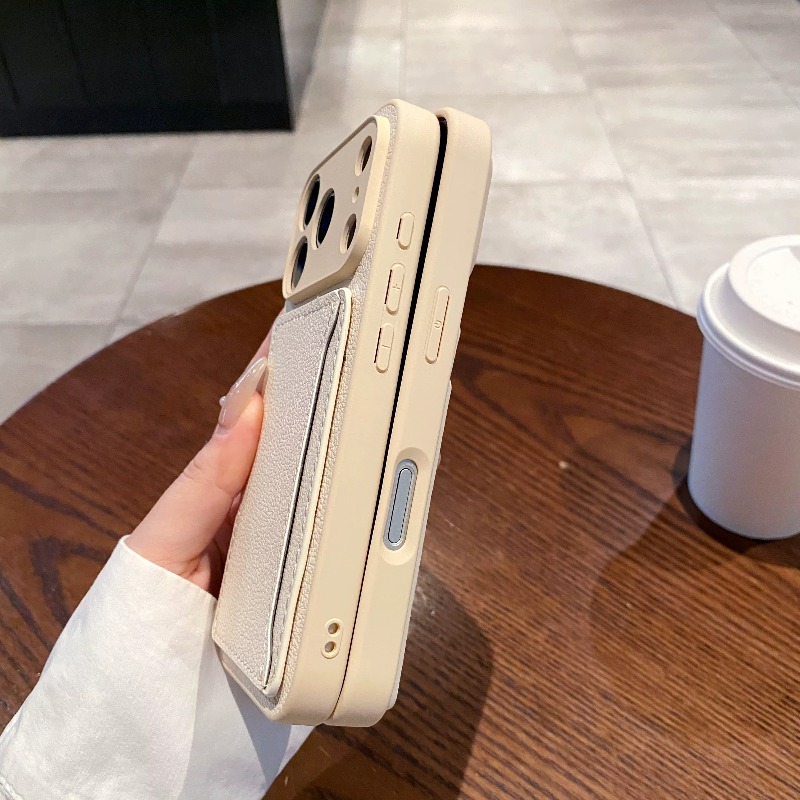 PU Leather Wallet Phone Case w - Card Holder Slim Case ulasan dan harga