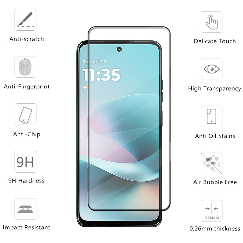 6-in-1 For Moto G67 Glass For  - Phone Cases Moto G ulasan dan harga