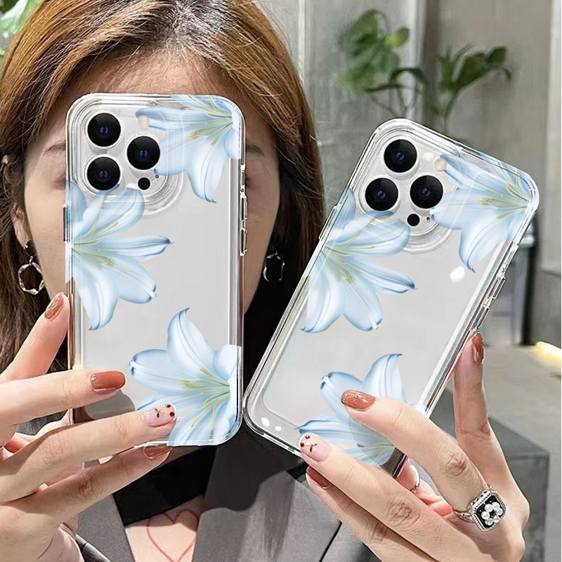 Fashion Exquisite White Lily F - Phone Cases Xs Iphone ulasan dan harga