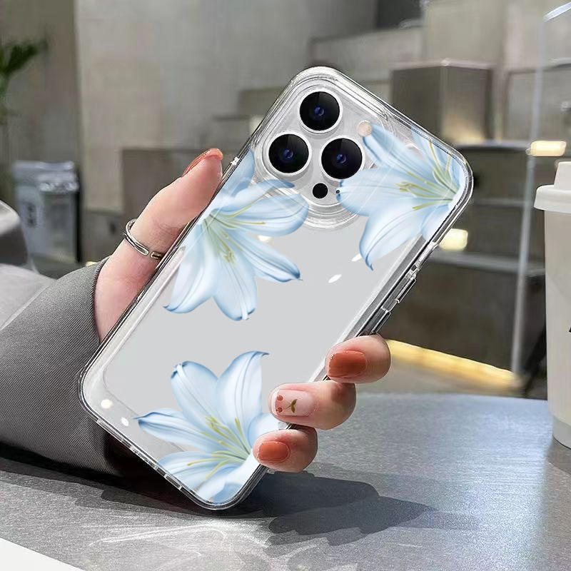 Fashion Exquisite White Lily F - Phone Cases Xs Iphone ulasan dan harga