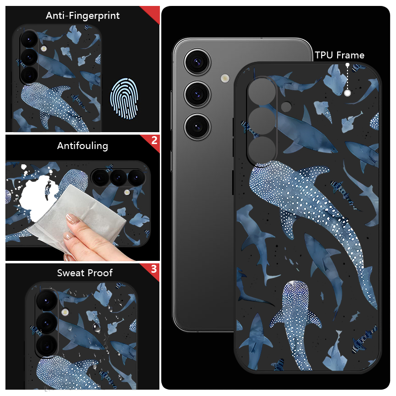 Whale Pattern Lanyard Case For - Phone Cases A14 Samsung ulasan dan harga