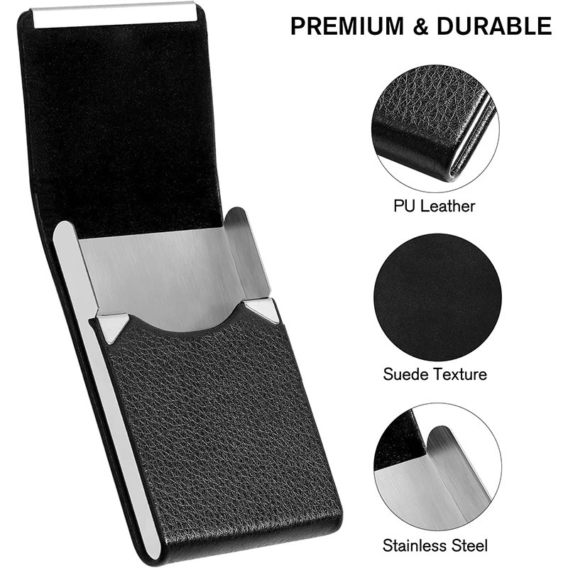 1 Pcs Business Card Holder Cas - Card Holder Slim Case ulasan dan harga
