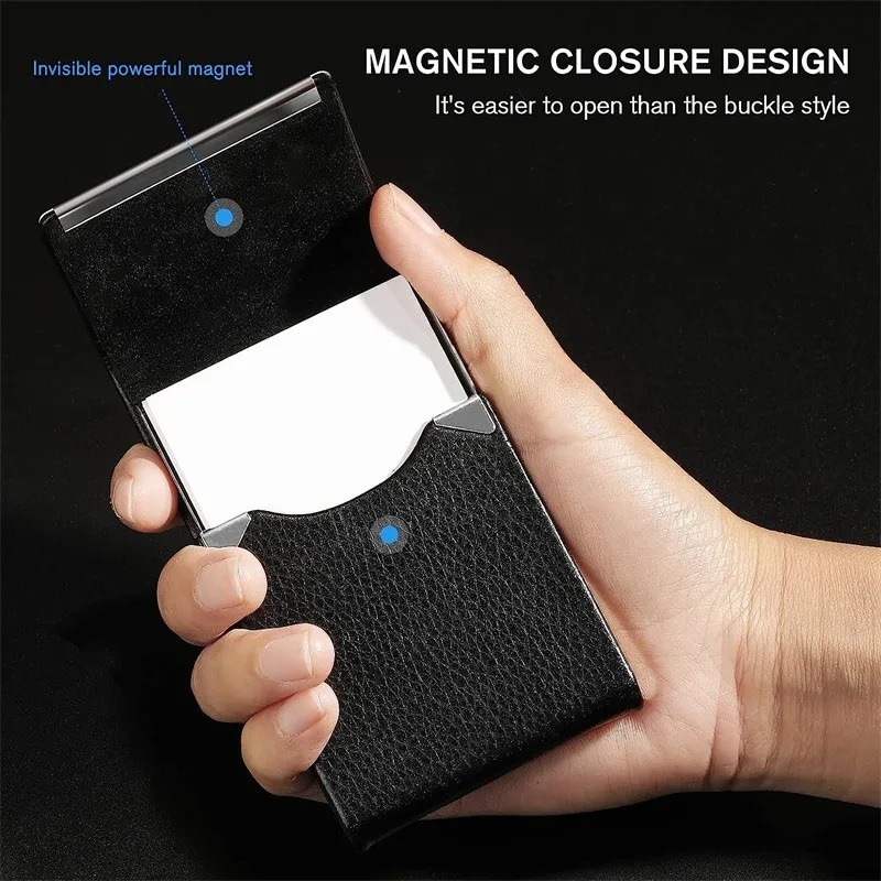 1 Pcs Business Card Holder Cas - Card Holder Slim Case ulasan dan harga