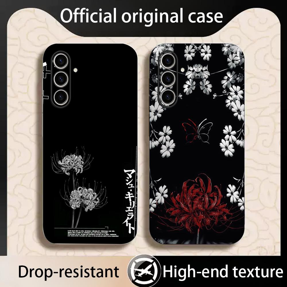 Red spider lily Japan art fash - Phone Cases Red ulasan dan harga