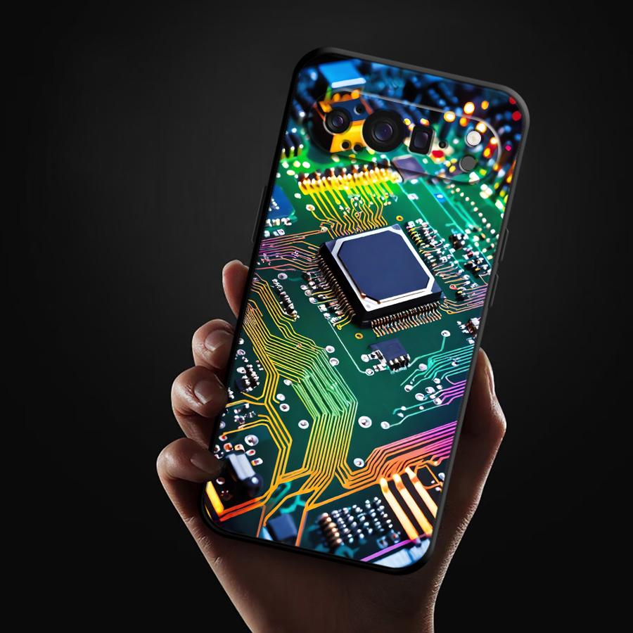 Retro Circuit Board Funda Phon - Phone Cases Pixel 9A ulasan dan harga